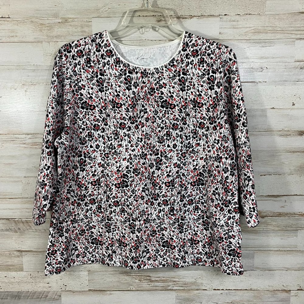 Kim Rogers Women's Top Size PXL